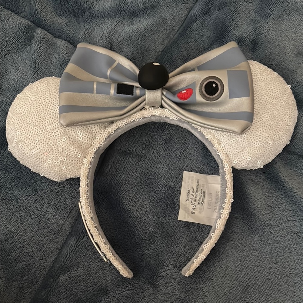Disney Parks Loungefly R2-D2 Minnie Mouse Ears Star Wars Disneyland